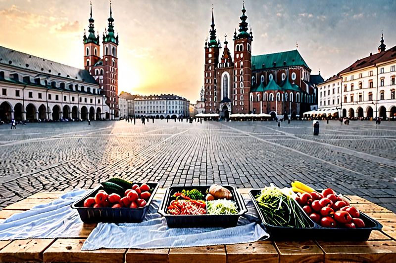 Kraków o poranku