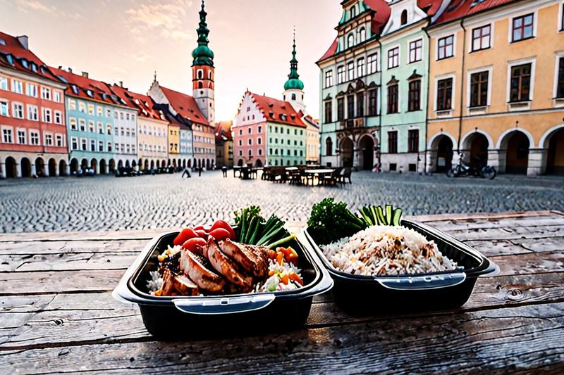 Poznań o poranku